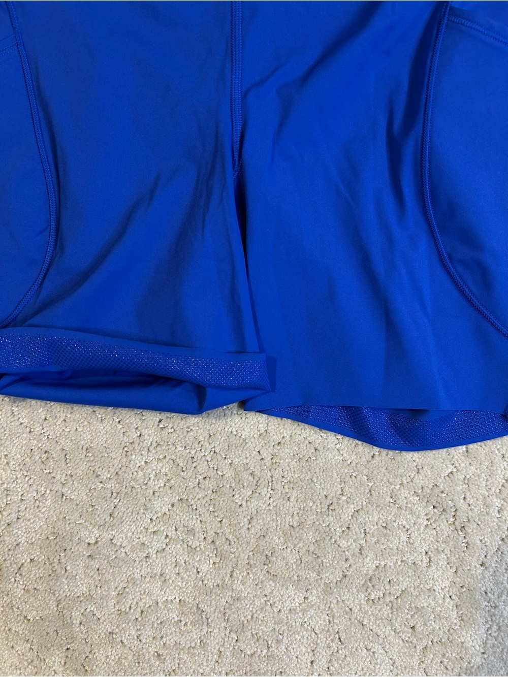 NWT Lululemon Fast and Free HR Short 6” *Pockets in Beach Ball Blue Size 6 - Picture 6 of 8